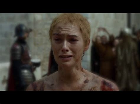 cersei naked|Game of Thrones Cersei Nude Scene